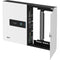 AtlasIED AZMP8-DW Atmosphere 8-Zone Signal Processor with 1200W Amplifier and Dante in Wall Mount Cabinet