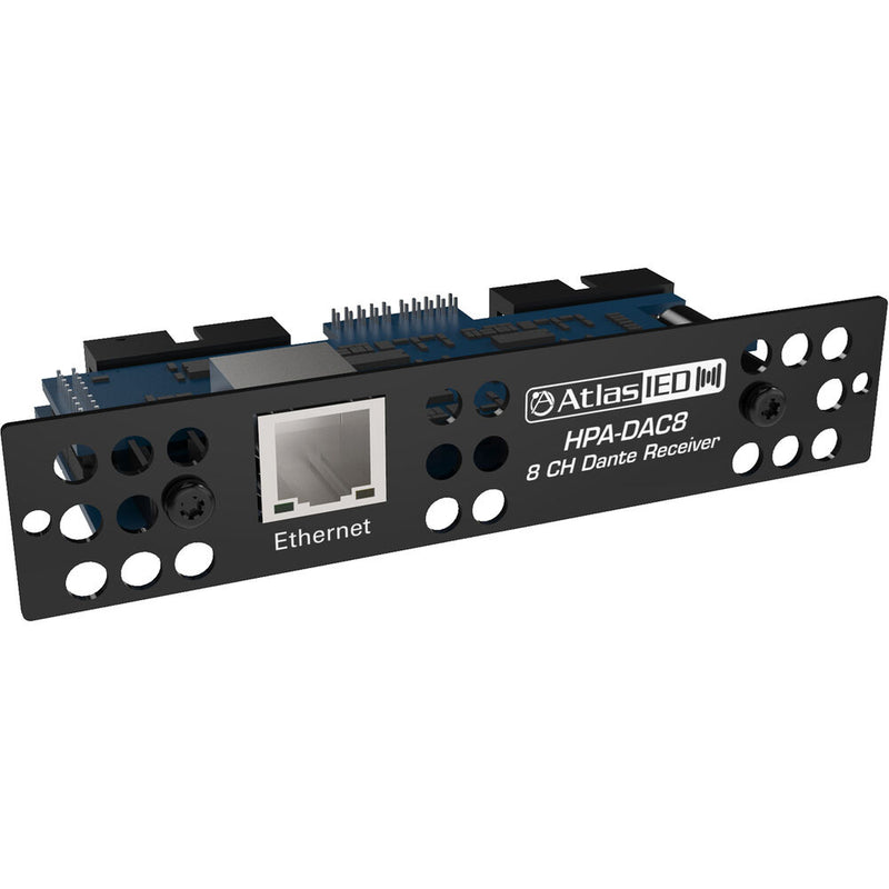 AtlasIED HPA-DAC8 Eight-Input Dante Accessory Card For HPA Amplifiers
