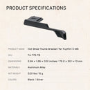 Tilta Hot Shoe Thumb Bracket for FUJIFILM X-M5 (Black)