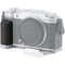 Tilta Mounting Baseplate with Wooden Grip for FUJIFILM X-M5 (Silver)