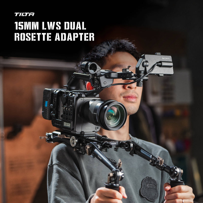 Tilta 15mm LWS Dual-Rosette Adapter