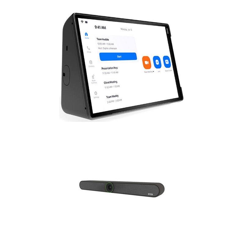 DTEN Mate Dock & PoE with All-in-One Video/Audio Bar