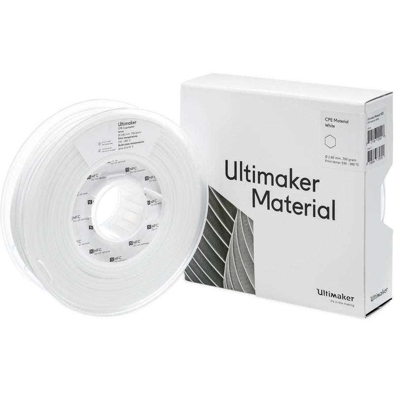 UltiMaker 2.85mm CPE+ Filament (700g, White)