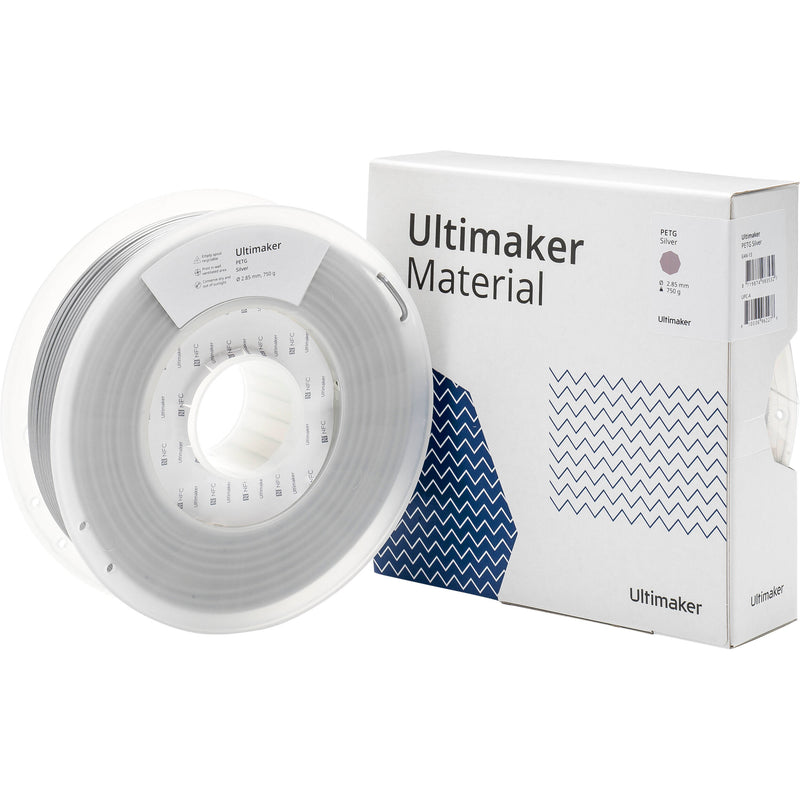 UltiMaker 2.85mm PETG Filament (750g, Silver)