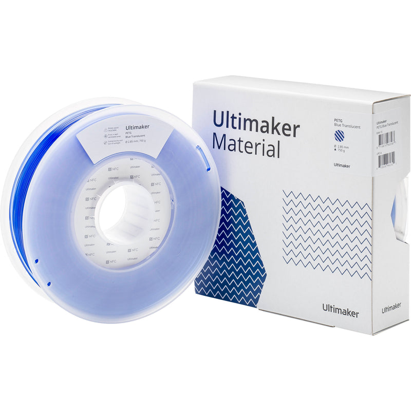UltiMaker 2.85mm PETG Filament (750g, Blue Translucent)