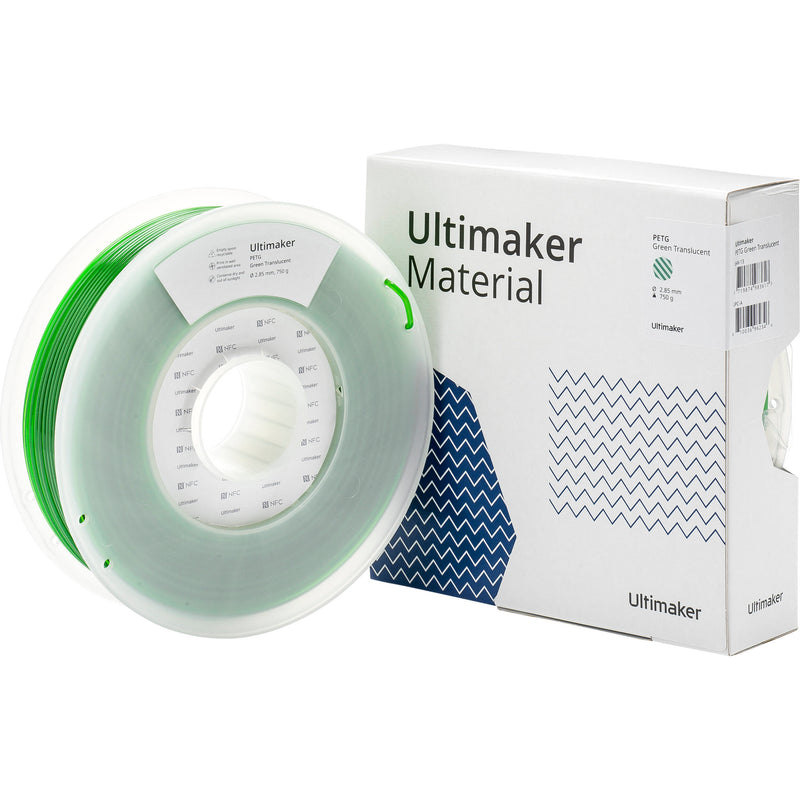 UltiMaker 2.85mm PETG Filament (750g, Green Translucent)