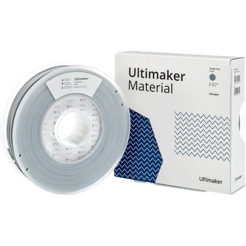UltiMaker 2.85mm Tough PLA Filament (750g, Gray)