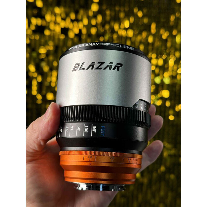 BLAZAR LENS 35mm T1.8 APEX 1.33x Anamorphic AF Lens (E-Mount)