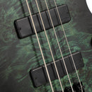 Cort Space 4 Headless Electric Bass Guitar (Star Dust Green)