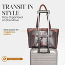 Rofozzi Voyager Leather Laptop Tote