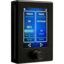 LEA Professional Connect Series Programmable Touchscreen with Rotary Encoder (Black)