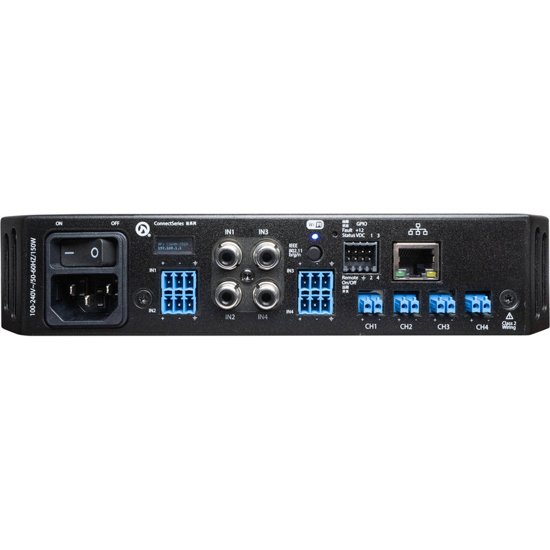 LEA Professional CS64 ConnectSeries Half-Rack 240W 4-Channel Networked Amplifier