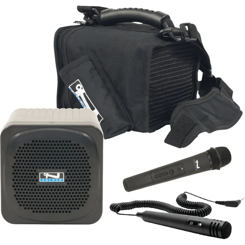 Anchor Audio MINI Pro System 1 Package with Wired and Wireless Handheld Microphones