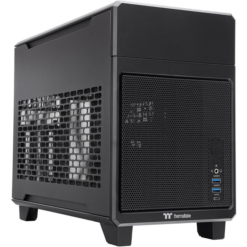 Thermaltake TR100 Mini Tower Mini-ITX Computer Chassis (Black)