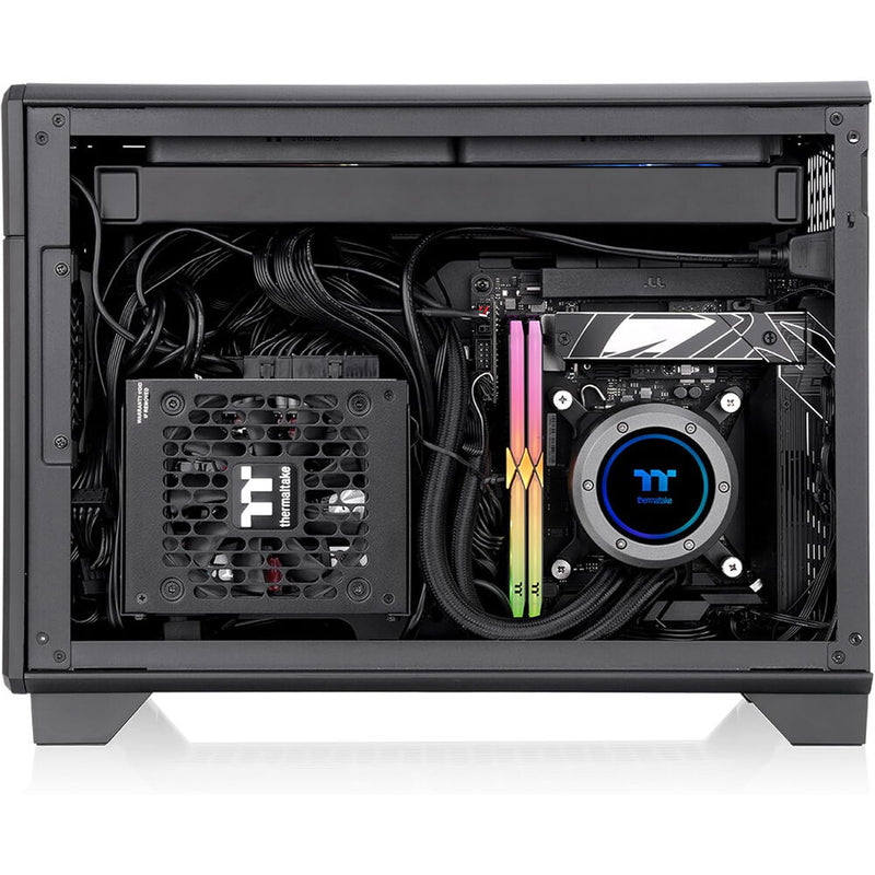 Thermaltake TR100 Mini Tower Mini-ITX Computer Chassis (Black)
