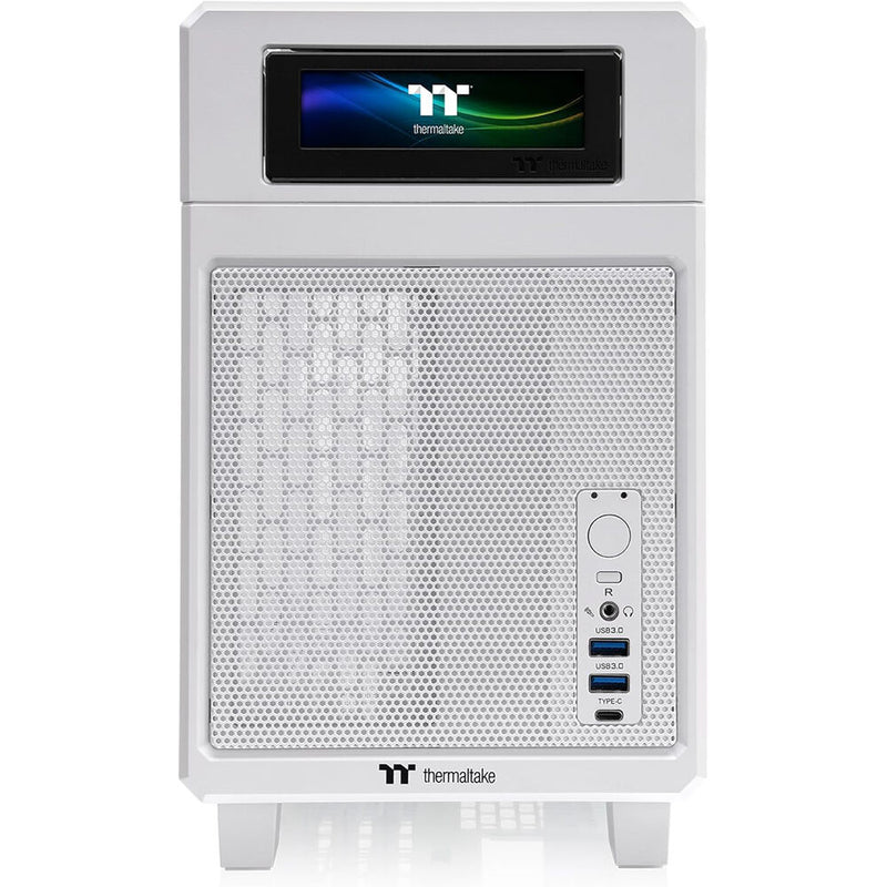 Thermaltake TR100 Mini Tower Mini-ITX Computer Chassis (Snow)