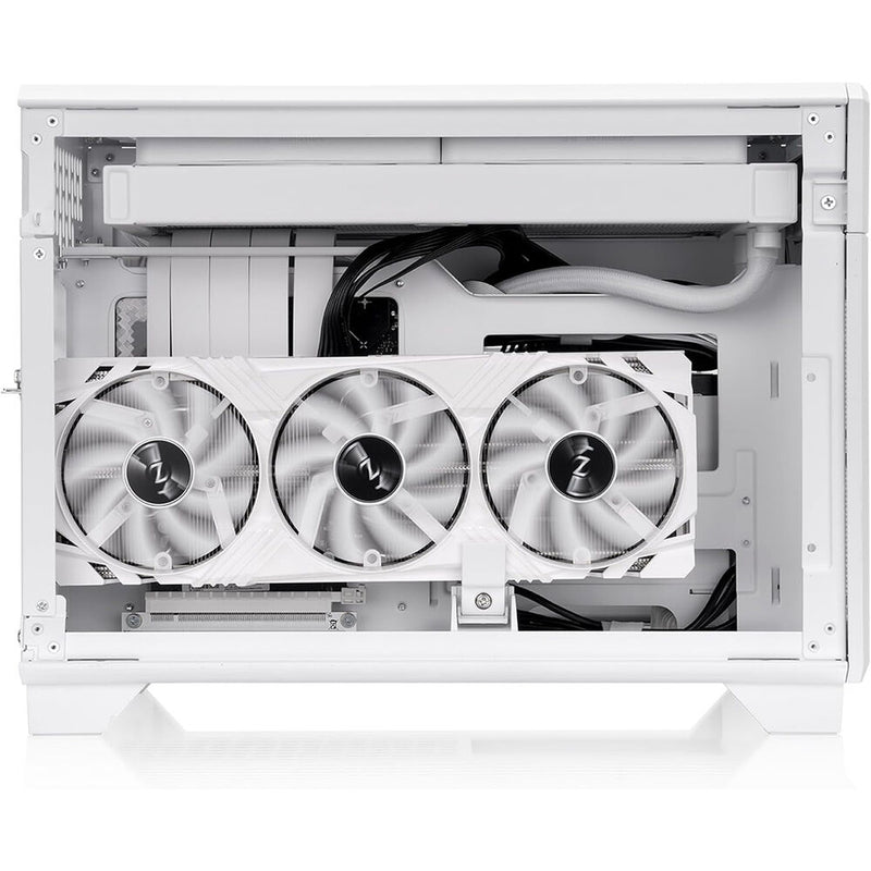 Thermaltake TR100 Mini Tower Mini-ITX Computer Chassis (Snow)