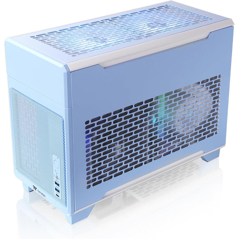 Thermaltake TR100 Mini Tower Mini-ITX Computer Chassis (Hydrangea Blue)