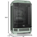 Thermaltake The Tower 300 Micro Tower Micro-ATX Computer Chassis (Matcha Green)