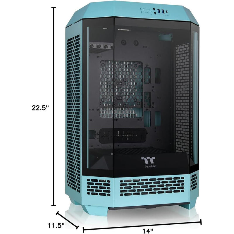 Thermaltake The Tower 300 Micro-Tower Chassis (Turquoise)