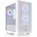 Thermaltake Versa H16 TG ARGB Micro Tower Micro-ATX Computer Chassis (White)