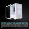 Thermaltake Versa H16 TG ARGB Micro Tower Micro-ATX Computer Chassis (White)