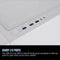 Thermaltake Versa H16 TG ARGB Micro Tower Micro-ATX Computer Chassis (White)