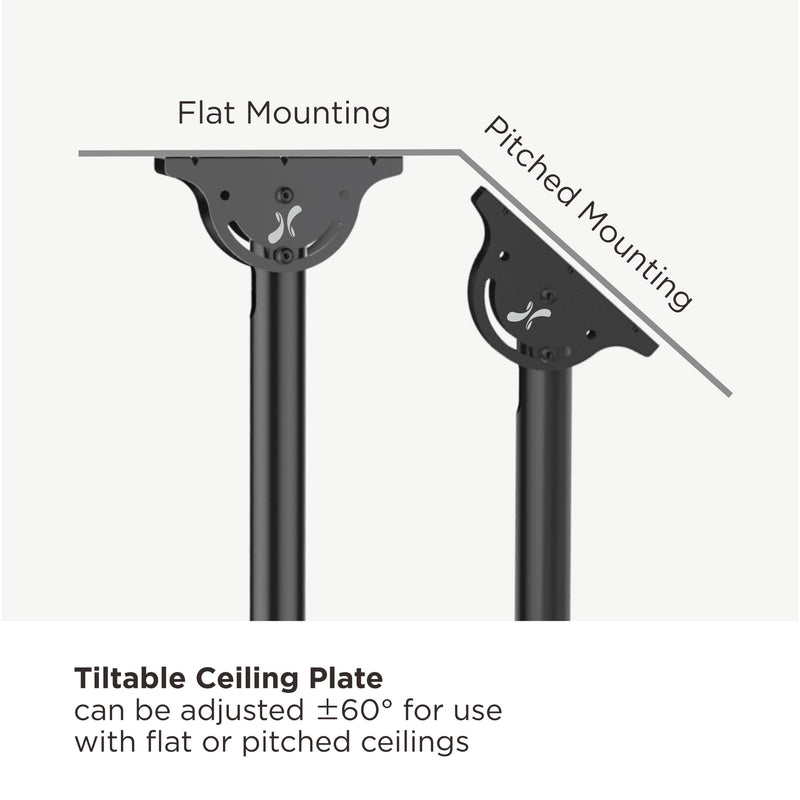 Helder TV Ceiling Mount for 37 to 70" Displays