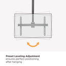 Helder TV Ceiling Mount for 37 to 70" Displays