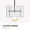 Helder TV Ceiling Mount for 37 to 70" Displays