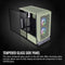 Thermaltake Ceres 300 TG ARGB Mid-Tower ATX Computer Chassis (Matcha Green)