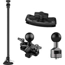 MOVMAX Adjustable Telescopic Rod with 1/4"-20 Screw (2.5 to 4')