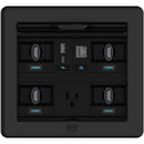Crestron FT2-700-MECH-PTL-B FlipTop FT2 Series Cable Management System (700 Size)
