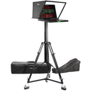 ikan PT419W 19" Widescreen PTZ 3G-SDI Teleprompter with Motorized Pedestal & Dolly Turnkey