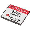Manfrotto 64GB Professional UDMA 7 Compact Flash Memory Card