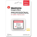 Manfrotto 64GB Professional UDMA 7 Compact Flash Memory Card