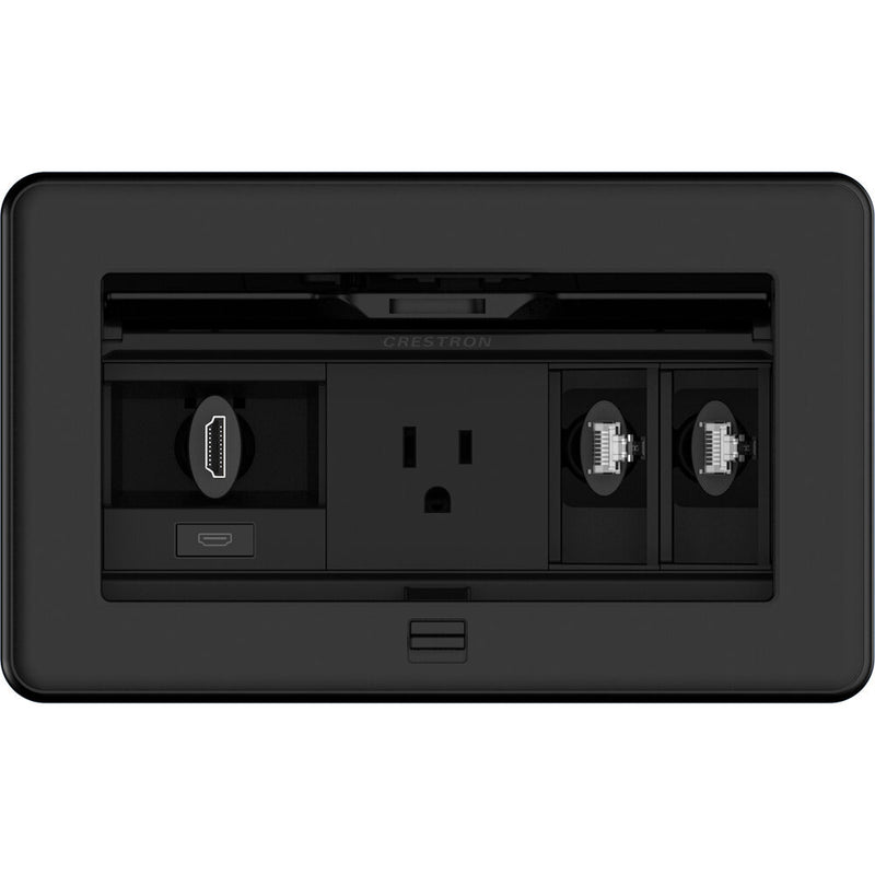 Crestron FT2-202-MECH-PTL-B FlipTop FT2 Series Cable Management System (202 Size)