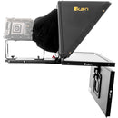 ikan PT419W 19" Widescreen 3G-SDI Teleprompter with Widescreen Talent Monitor, Motorized Pedestal & Dolly Turnkey