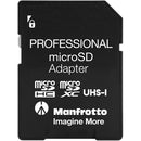 Manfrotto 64GB Professional UHS-I microSDXC Memory Card with SD Adapter