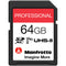 Manfrotto 64GB Professional UHS-II SDXC Memory Card