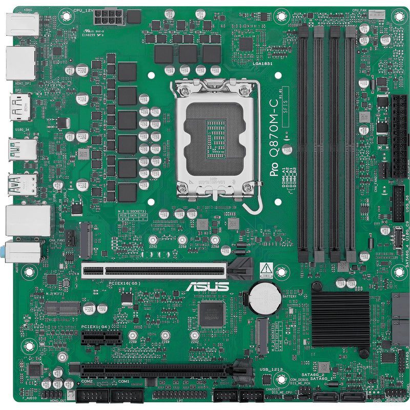 ASUS Pro Q870M-C-CSM LGA 1851 Micro-ATX Motherboard