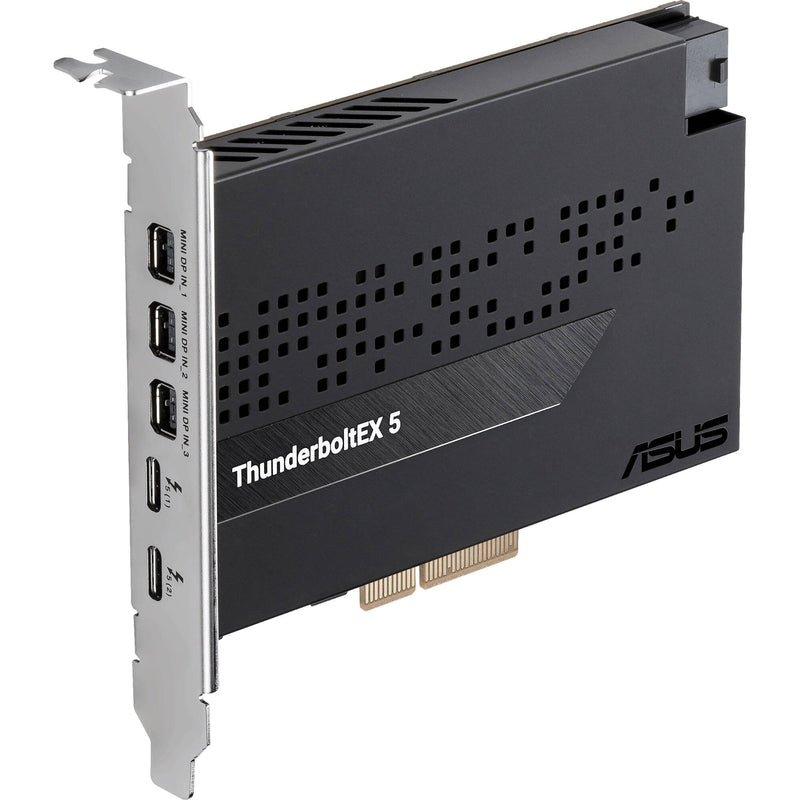ASUS ThunderboltEX 5 Dual-Port Thunderbolt 5 PCIe 4.0 Expansion Card