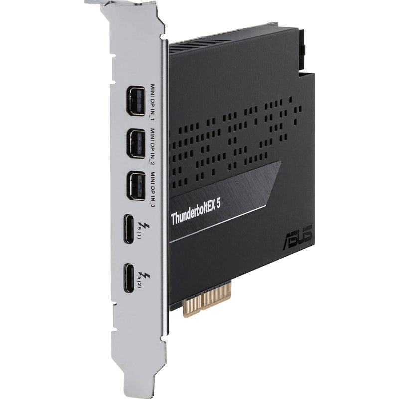 ASUS ThunderboltEX 5 Dual-Port Thunderbolt 5 PCIe 4.0 Expansion Card