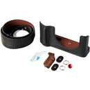 SmallRig Leather Half Case Kit for FUJIFILM GFX100RF (Black)