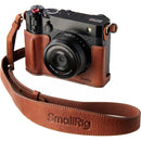 SmallRig Leather Half Case Kit for FUJIFILM GFX100RF (Brown)