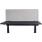 Luxor RECLAIM 48 x 24" Desktop Privacy Panel (Misty Gray)