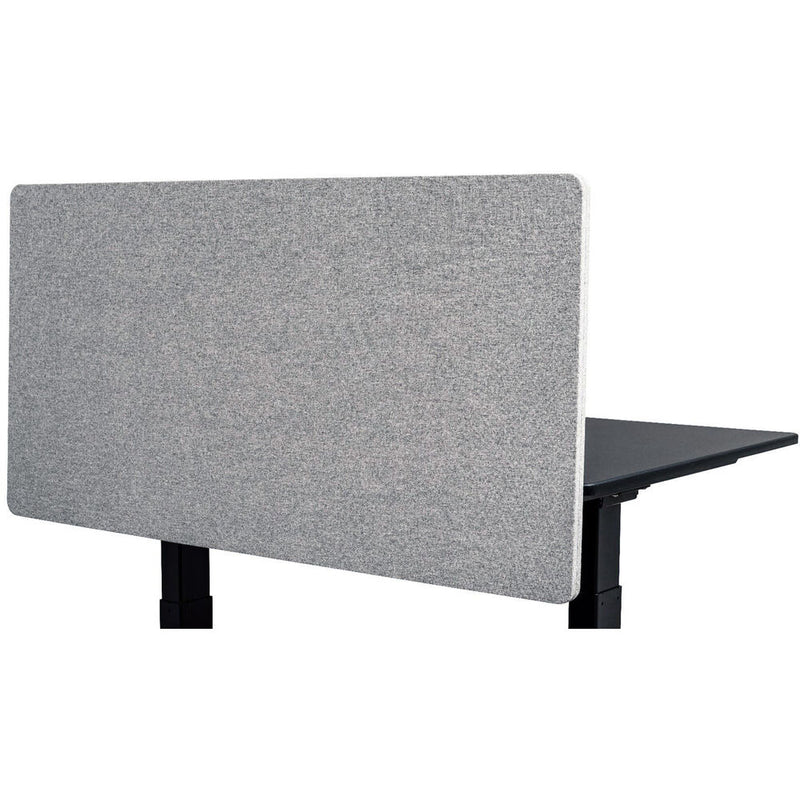 Luxor RECLAIM 48 x 24" Desktop Privacy Panel (Misty Gray)