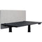 Luxor RECLAIM 48 x 24" Desktop Privacy Panel (Misty Gray)