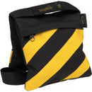 Impact Filled Saddle Sandbag (5 lb, Caution Striped)