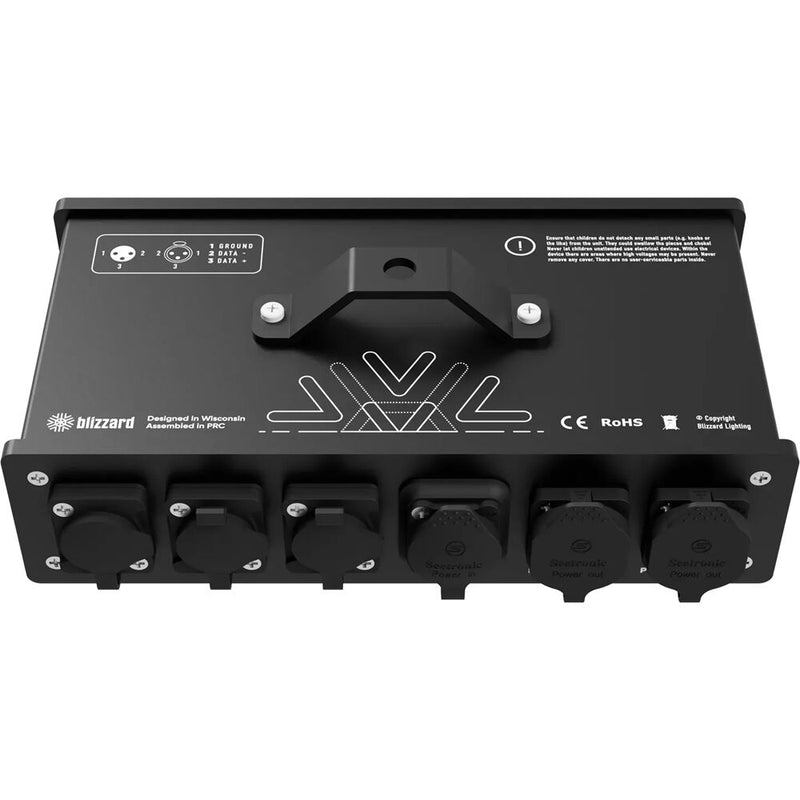 Blizzard 2-Fer Outdoorsy DMX Signal & Power Splitter (3-Pin)